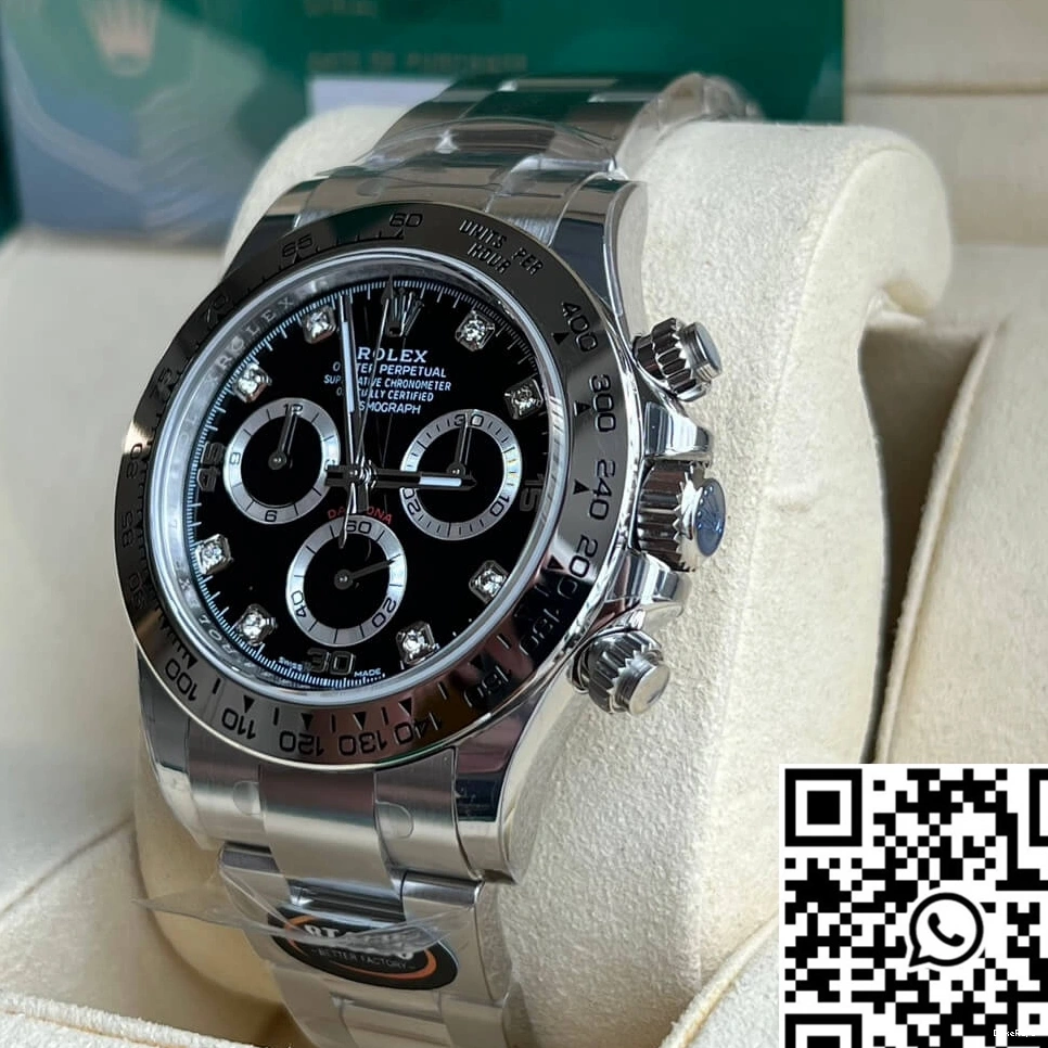 Factory Dial Black M116509-0055 Daytona Rolex BT 0505